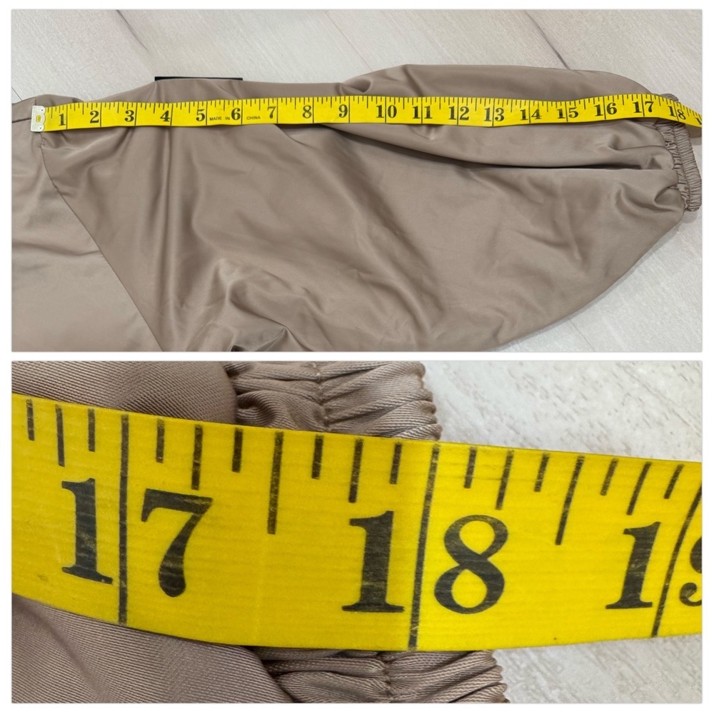 NWT Fabletics Utility Parka Women's Medium Beigew… - image 15